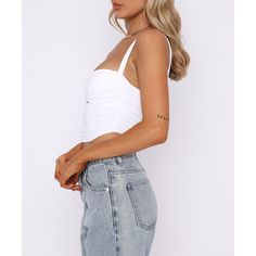 All Match Sleeveless Ruched Slim Camisole Crop Tops Street Style Edgy, Vintage Punk, Summer Crop Tops, Crop Top Outfits, Cropped Cami, Cami Crop Top, Bodycon Fashion, Online Tops, Tank Top Cami