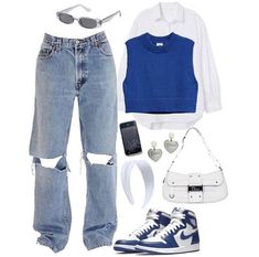 Tomboy Style Outfits, Baddie Outfits Casual, Soft Grunge, Teenage Fashion Outfits, Teen Fashion Outfits, Polyvore Outfits