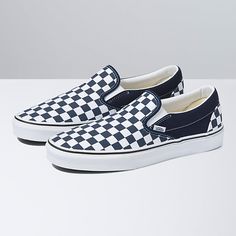 Checkerboard Classic Slip-On | Shop Shoes At Vans Classic Vans Slip-on Sneakers, Retro Round Toe Canvas Shoes For Skateboarding, Retro Vans Skate Shoes With Rubber Waffle Outsoles, Vintage Vans Sneakers With Branded Insole, Classic Vans Slip-on Sneakers With Round Toe, Vintage Vans Slip-on Sneakers, Retro Vans Skate Shoes With Vulcanized Sole, Retro Vans Sneakers, Retro Skate Shoes With Rubber Heel Cap