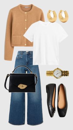 Jean Outfit, Style Casual Chic, Classic Style Outfits, Mother Jeans, Wardrobe Outfits, My Cousin