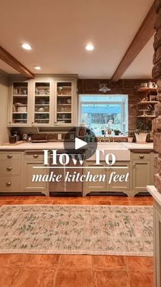 the kitchen is clean and ready to be used as a place for cooking or eating