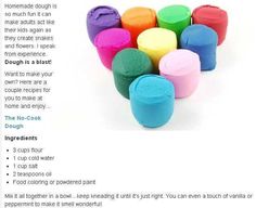 an article about how to use colored clay for crafts