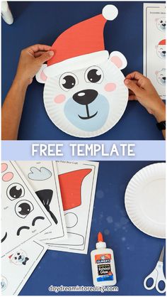 Here's a fun and easy DIY paper plate polar bear craft that's just perfect for kids. It's great for developing the fine motor skills of your toddler, preschooler, or kindergartener. Grab the free template below and enjoy this creative activity that is ideal for cold days. Watch your little ones light up as they create their very own polar bear masterpiece!