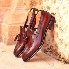 CUSTOMIZE Mens Leather Loafers, Comfortable Loafers, Custom Design Shoes, Brown Shoes, Tassel Loafers, Classic Shoes, Leather Tassel, Formal Shoes, Handmade Shoes