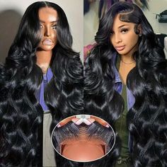 PRICES MAY VARY. 6x6 Closure Wigs Human Hair Material:Unprocessed 12A Grade Brazilian Virgin 100% Human Hair,Cut from Young Female Directly,Natural and Healthy,Smooth and Silky.Body Wave Lace Front Wigs Human Hair,Soft and Comfortable,No shedding,No tangling.200 Density HD Lace Front Wigs Human Hair Can be Straightened,Curled,Bleached,Dyed and Styled As Your Own Hair Body Wave Lace Front Wigs Human Hair Advantage:6x6 Closure Wigs Human Hair HD Lace Suitable for Most Skins,Glueless Body Wave Huma Hair Body Wave, Bun Styles, Glueless Wigs, Glueless Wig, Wave Wig, Human Wigs