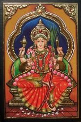 More Tanjore Paintings - Golden Streak Adorn Your Life with ART Lalitha Devi Tanjore Painting, Devi Goddess, Ganesh Art Paintings, Kalamkari Painting