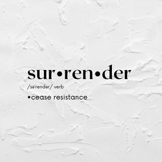 a white wall with the words sureender and an image of some paint splattered on it