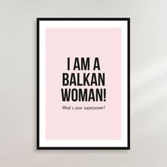 Free shipping worldwide from 50I am a Balkan womanWhats your superpowerFunny balkan poster printDetailsPremium high quality silk poster paper at 250grThe appearance of colours may vary from monitor to monitorAll posters are shipped rolled inside cardboard tubes or hard envelopesDelivery without frameAvailable sizesPrintA4(8,2x11,6 in30x40cm(11.81x15,7 in40x50cm(15,7x19,6 in50x70cm(19,6x27.55 inSEE OUR ENTIRE PRINT COLLECTION balkanprint.etsy.com Follow uswww.instagram.com/balkanprint www.pinter Whats Your Superpower, Woman Poster, Mobile App Design Inspiration, Women Poster, App Design Inspiration, Cardboard Tubes, All Poster, Inspiring Quotes About Life, Super Powers