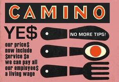 a poster with words that say, no more tips for cooking on the stove or oven