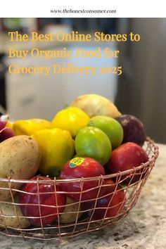 organic fruit and vegetables delivered Organic Groceries, Best Online Stores, Grocery Delivery, Delivery Groceries