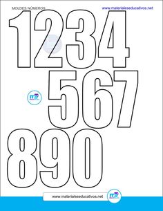 the numbers are shown in black and white