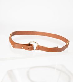 Shanna Belt | Cognac Accessories Cleobella Chic Adjustable Belt With Brass Buckle, Modern Adjustable Brown Belt, Modern Brown Belt With Brass Buckle, Adjustable Brown Belt With Buckle Closure, Modern Adjustable Belts For Everyday Wear, Modern Adjustable Everyday Belts, Zodiac Bracelet, Crochet Cover Up, Outfit Shop