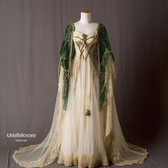 Elven Dress, Elf Dress, Old Fashion Dresses, Couture Mode