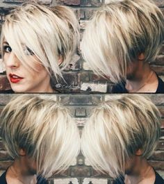 Short Bob Hair, Long Pixie Hairstyles, Cortes De Cabello, Best Short Haircuts, Bob Hair, Short Pixie Haircuts, Short Haircut, Short Blonde, Short Blonde Hair