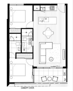 the floor plan for a studio apartment