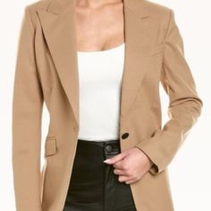 Never Worn Rag & Bone 95% Wool 5% Elastane Light Weight Longish Blazer. Perfect For Work Or With Jeans. Camel Color, Rag & Bone, Blazer Suit, Camel, Suit Jacket, Jackets & Coats, Jackets For Women, Blazer, Wool