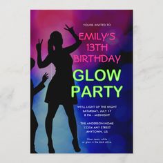 the glow party is going on and it's time to go out for some fun