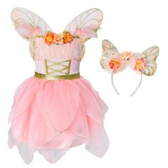 PRICES MAY VARY. The girls dress up costume made of soft fabrics, well made cute and comfortable to wear, The wings are held on by velcro, stable and not easy to fall off Enchanting Fairy Design: Transform your little one into a captivating fairy with this Fairy Girls Costume, featuring a blend of dreamy fairy attire and playful design. Soft and Comfortable Fabric: This Fairy Costume for Girls is crafted from high-quality soft fabric, ensuring comfort for hours of playtime. Colorful Fairy Wings Fairy Costume Diy Kids, Cute Fairy Costumes For Kids, Faries Dress For Kids, Spring Fairy Party Tutu Dress, Fairy Attire, Fairy Birthday Dress For Baby Girl, Toddler Fairy Wings, Fairy Costume For Girl, Fairy Costume Diy