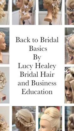 the back to bridal basics by lucy healey hair and business education