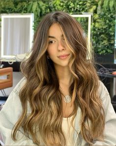 Hair Icon, Blowout Hair, Balayage Brunette, Dream Hair, How To Make Hair, Balayage Hair