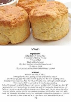 three biscuits on a plate with dipping sauce in the middle and instructions for how to make them