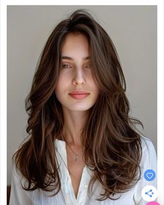 Rounded Haircut Long Layers, Layered Angled Haircut, V Long Layered Haircuts, Long Haircuts Ideas, U Shaped Layered Haircut, Long Layered Womens Haircuts, Layered Hair U Shape, Trendy Haircuts Long Hair, Best Layered Haircut For Medium Hair