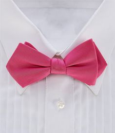 From Murano&#x2C; this tie features:Solid colorPre-tied constructionWoven silkImported. Hot Pink Bow Tie, Pink Bow Tie, Silk Bow Ties, Silk Bow, Dillard's, Modern Man, Pink Bow, Bow Tie, Hot Pink