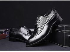 The British Style Oxford Shoes because every step is important. Sophisticated and versatile, the British Style Oxford shoe is an ideal choice for your next business meeting ﻿Free Shipping Available! The British Style Oxford Shoes features:- Item Type: Casual shoes Pattern Type: Solid Closure Type: Slip-On Shoe Type: Oxfords Feature: Breathable, Massage Insole Material: Rubber Outsole Material: Rubber Fit: Fits true to size - Take your normal size ﻿﻿*Please allow 2 - 4 weeks for delivery*﻿ NB. Fo Luxury Semi-formal Oxford Dress Shoes, Luxury Black Gentleman's Oxfords, Semi-formal Oxford Leather Shoes With Goodyear Welt, Luxury Men's Semi-formal Oxford Shoes, Oxford Shoes Style, Luxury Black Leather-lined Oxfords, Wedding Shoes Flats, Leather Oxford Shoes, Men Formal