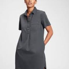 Cute Dress. Would Be Cute With Leggings! Questions? Leave A Comment Below! Blue And Yellow Dress, Linen Sheath Dress, Spaghetti Strap Summer Dress, Popover Dress, Over Dress, Green Velvet Dress, Printed Pleated Skirt, Black Dress With Sleeves, Popover Shirt