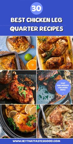 the best chicken leg quarter recipes