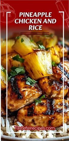 This tropical-inspired dish combines tender chicken, sweet pineapple, and savory rice for a delicious, flavorful meal that’s perfect for a weeknight dinner or a fun family meal. Quick, easy, and bursting with flavor! #PineappleChicken #TropicalChicken #HealthyDinner #ChickenAndRice #OnePanMeal #EasyDinner #FlavorfulMeals #HealthyEating #ChickenRecipe