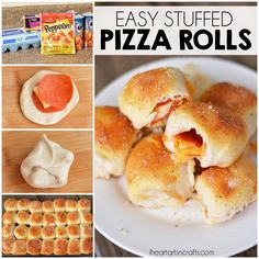 easy stuffed pizza rolls are the perfect appetizer for any party or special occasion