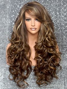 "10-Minute Hairstyles for Busy Mornings"
"Glamorous Hairstyles for Special Occasions" Dunner Wordend Haar, Hair Blond, Brunette Balayage, Wig Styling, Curly Hair Photos, Short Curly Wigs, Side Bangs, Lace Hair, Prom Hairstyles