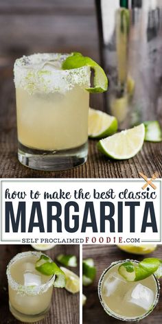 how to make the best classic margarita