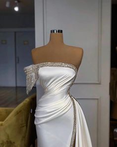 Elegant Satin Dress, Dress Couture, Couture Candy, Gala Dresses, Reception Dress, Glam Dresses, Dream Wedding Dresses, On The Shelf, Couture Dresses