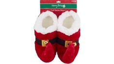 Merry Brite Adult Santa Slippers | CVS Santa Slippers, Slippers, Clothes