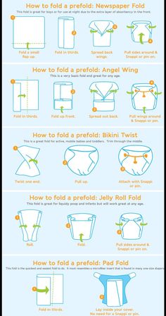 how to fold an origami baby diaper - step by step instructions for beginners