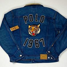 Limited Edition Men's Tiger Denim Jacket Price Is Firm Polo Ralph Lauren Sport Duffle Bag Set Excellent Condition Never Been Used Brand New Without Tags Polo Bear Polo Ski Polo 1992 Polo Hi-Tech Polo Country Polo Varsity Polo P-Wing Polo Army Denim Long Sleeve Outerwear With Logo Patch, Casual Long Sleeve Denim Jacket With Logo Patch, Streetwear Denim Jacket With Logo Patch, Casual Blue Outerwear With Logo Patch, Casual Selvedge Denim Jacket In Denim Blue, Casual Long Sleeve Selvedge Denim Jacket, Casual Selvedge Denim Jacket For Streetwear, Selvedge Denim Jacket For Streetwear, Casual Fitted Selvedge Outerwear