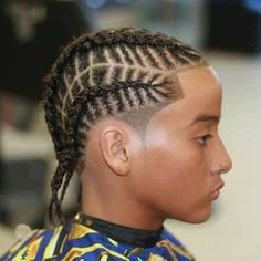 Boy Braid Styles, Cornrow Designs, Braids With Fade, Braids For Boys, Short Braids