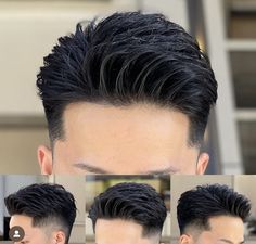 Korean Middle Part, Perfect Middle Part, Middle Part Hairstyle, Asian Men Short Hairstyle, Faded Haircut, Haircut Ideas Trendy, Short Hair With Beard, Mens Hairstyles Fade, Mens Haircuts Short Hair