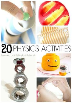 20 physics activities for kids that are fun and easy to do with the kids at school