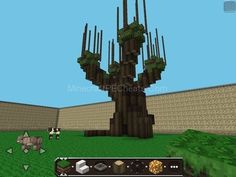 Diy Whomping Willow, Harry Potter Minecraft Builds, Disney Minecraft