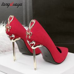 Bobbies Shoes, Ladies High Heels, Wedding High Heels, Dr Shoes, Shoes Fall, High Heel Stiefel, Elegant High Heels, Red High Heels, Wedding Shoes Heels