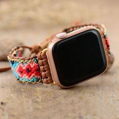 Face Details, Bracelet Apple Watch, New Apple Watch, Apple Watch Faces, Apple Watch Strap, Watch Faces, Support Handmade, Apple Watch Band, Natural Brown