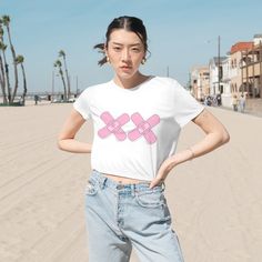 Cropped Tee, Crop Tee, Vintage Tees, Retro Inspired, Casual Looks, Ideal Gift, Gift For Her, Fashion Forward