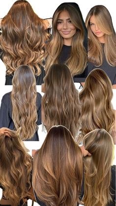 Light Brown Hair Caramel, Brown Hair Caramel, Balayage Hair Blonde Medium, Hair Caramel, Light Brunette Hair, Caramel Brown Hair, High Ponytail Hairstyles