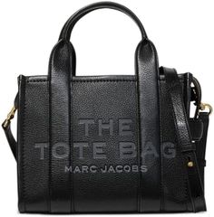 Marc Jacobs Tote Bag Small Vs Mini, Marc Jabos Tote Bag, Marc Jacobs Empire City Mini, Marc Jacobs Bag Black, Marc Jacobs Crossbody Bag Black, Black Leather Tote Bag, Small Tote, Online Bags, Black Tote Bag