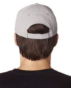 Triumph Cap - GREY - OS | Adams Triumph Cap in Grey | Polyester Gray Adjustable Snapback Hat For Sports Events, Adjustable Gray Snapback Hat For Sports Events, Functional Adjustable Snapback Hat, Gray Breathable Snapback Baseball Cap, Breathable Mesh Snapback Visor Hat, Gray Breathable Snapback Hat, Breathable Gray Baseball Cap, Adjustable Gray Hat For Sports Events, Breathable Mesh Six-panel Snapback Hat For Sports