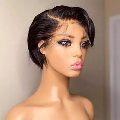 Short Pixie Cut L Part Lace Front 100% Human Hair Wig Black Straight Wigs Black
#ad Short Pixie Wigs, Wigs Black, Wig Black, Straight Wigs, 27th Birthday, Latest Hair Trends, Glamorous Party, Voluminous Curls, 100 Human Hair Wigs