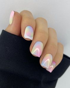 Fresh Nail Ideas, Orange Nails Acrylic, Smiley Nails, Vibrant Nail Designs, Summer Nails Short, Fresh Nail, Summer Nails 2024, Nails Only